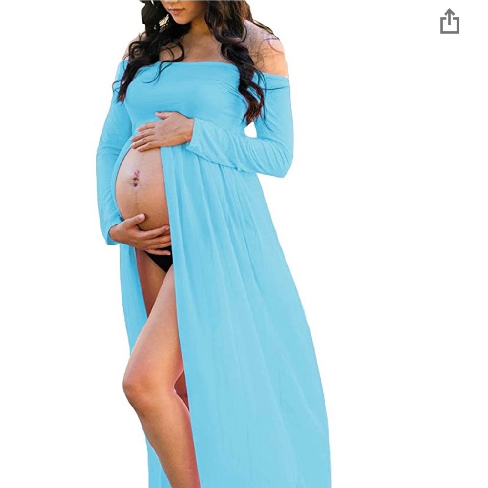 Pregnancy photoshoot dress